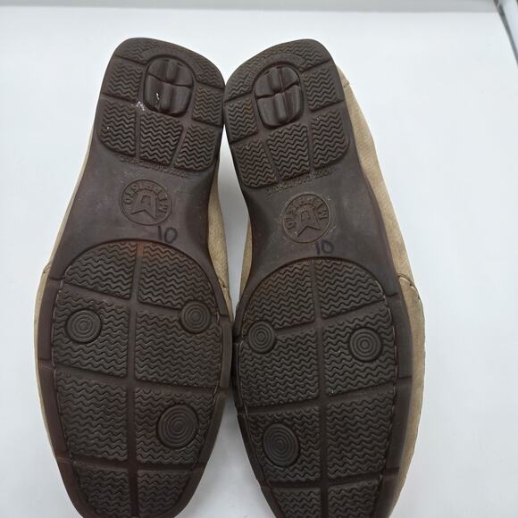 MEPHISTO BROWN LEATHER LOAFER MEN US 11 EUR 10.5 MADE IN PORTUGAL $290 Cool-Air